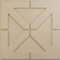 Ekena Millwork 19 5/8in. W x 19 5/8in. H Xander EnduraWall Decorative 3D Wall Panel Covers 2.67 Sq. Ft. WP20X20XAGBE - alternate 1